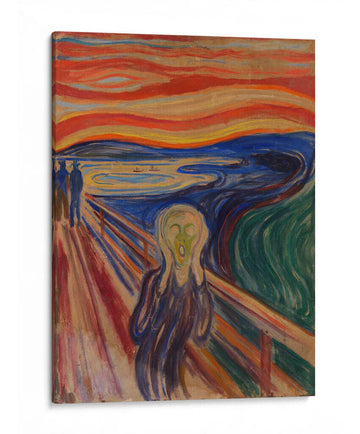 The Scream by Edvard Munch | 15 x 20 in | Canvas Print Wall Art | Classical art, Colorful, Expressionism, Modern art
