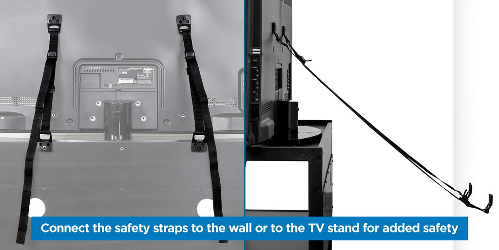 Safety Straps for TV, Furniture, Bookcase, Dresser and TV Stands - Anti-Tip Strap Television Anchor Kit for Baby