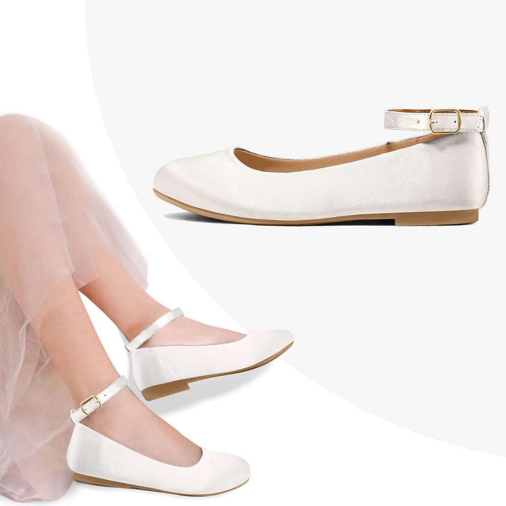 Girls Dress Ballet Flat Shoes for Toddler/Little Kid/Big Kid