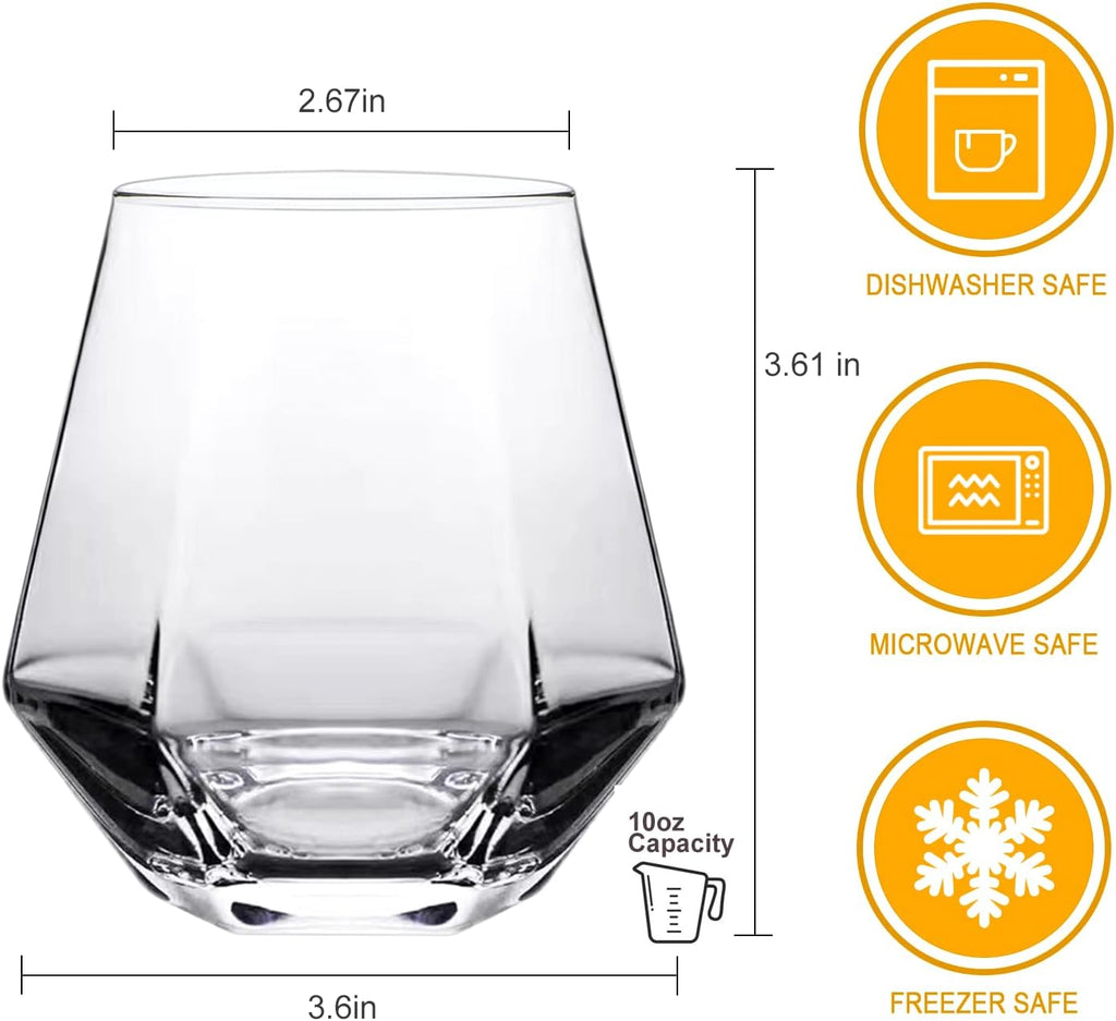 24oz Whiskey Glass Bottle,Decanter Set with Glasses,Delicate Decanter Set for Tequila, Brandy, Scotch & Vodka, Gifts - Set of 5
