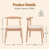Soohow Dining Chairs Set of 2, Mid Century Modern Kitchen & Dining Room Chairs for Dining Room,Dining Table Chairs