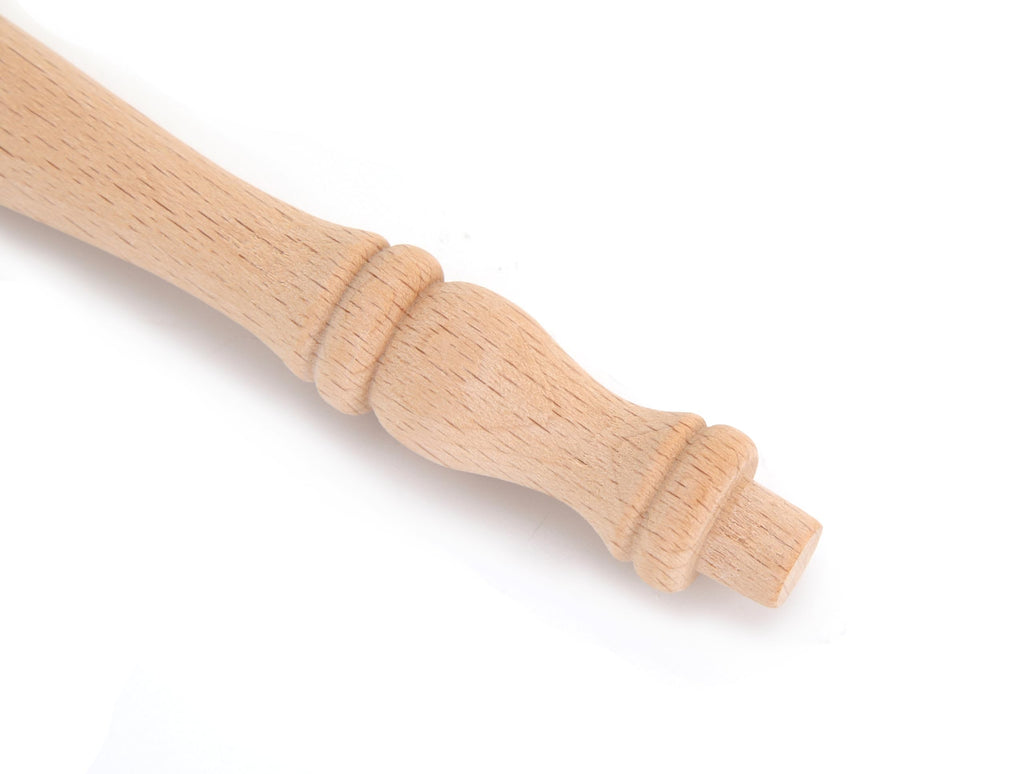 Wooden Baluster Spindles 9-5/16", Pack of 25 Solid Beech Wood for Crafts, Furniture Woodworking, Sturdy Stair Spindles