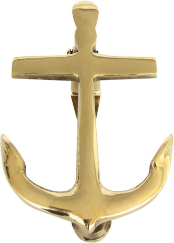 Treasure Gurus Solid Brass Nautical Ships Anchor Door Knocker