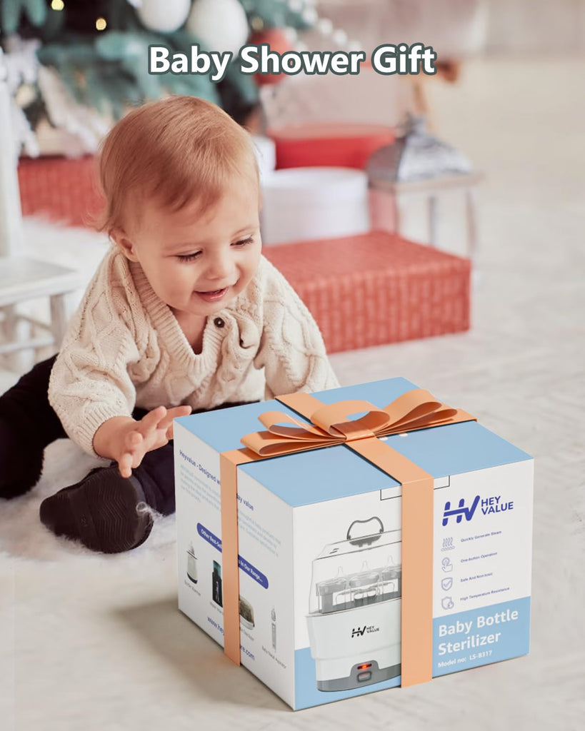 Smart-Steam Bottle Sterilizer for Baby Bottles & Breast Pump Parts