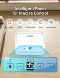2500 Sq. Ft 30 Pints Dehumidifier Equipped With Drainage Hose, Automatic Defrosting, for Basement, Home, Bathroom