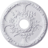 18-Inch OD x 3 1/2-Inch ID x 1 3/8-Inch P Antioch Ceiling Medallion