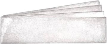 3x12 White Rustic Ceramic Wall Tile Brick Subway Texture Backsplash Bathroom Shower Fireplace Surround Accent Walls