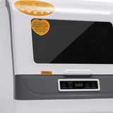 Portable Countertop Dishwasher 1200W 110V Compact Dishwasher,3 Washing Programs,360° Rotating Spray
