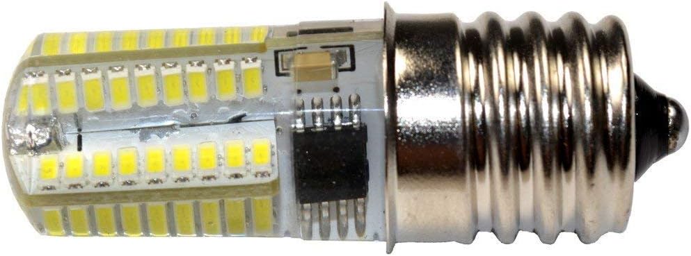 E17 Base 72 SMD 3014 Silicone Crystal LED Bulbs Dimmable 110V Warm White Compatible
