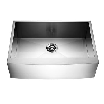 30 Inch Farmhouse Apron Single Bowl 18 Gauge Stainless Steel Kitchen Sink