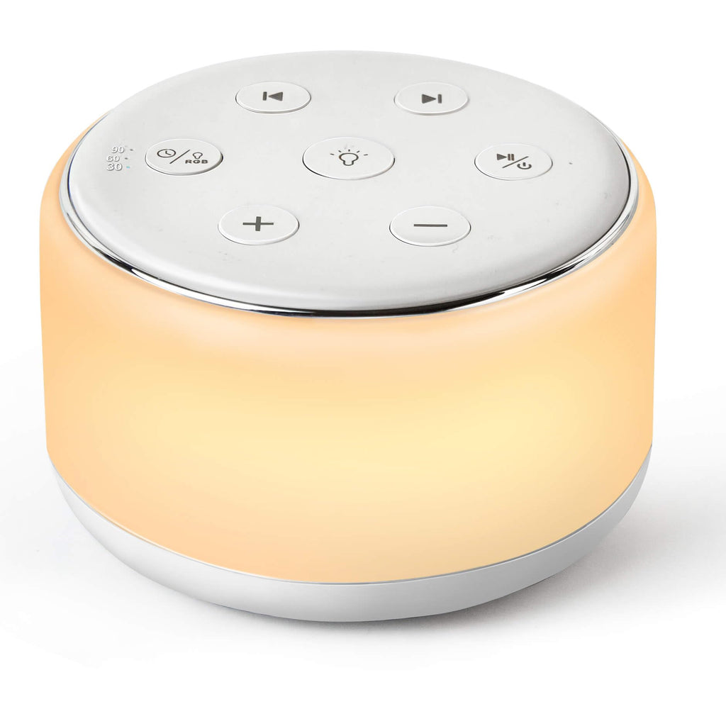 Rechargeable White Noise Sound Machine Baby with Night Light
