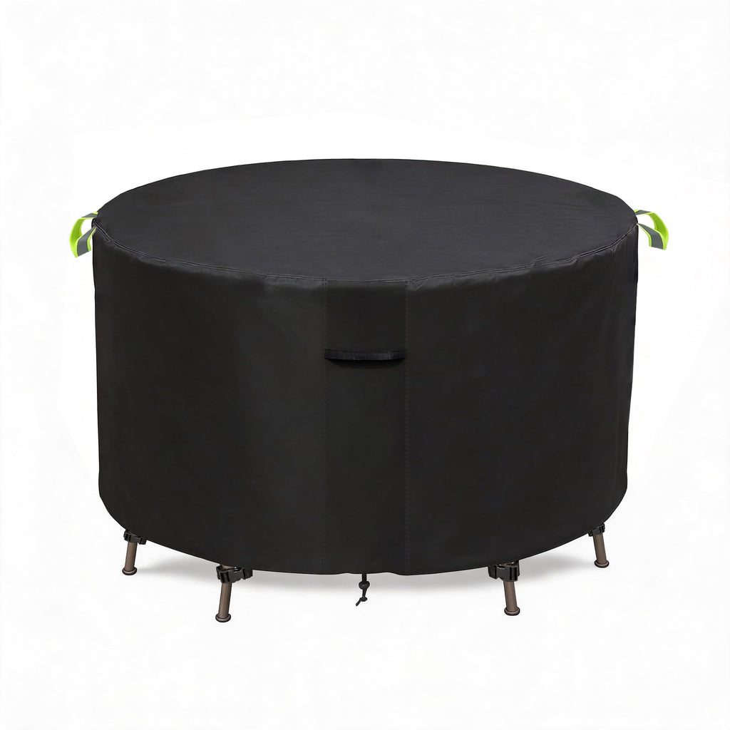 Round Patio Furniture Covers, 51" Dia Waterproof Round Outdoor Table Cover