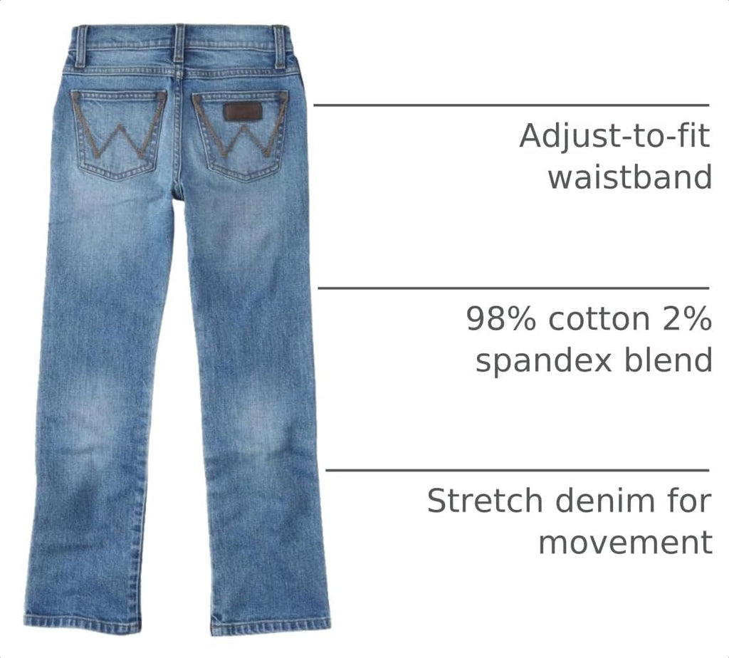 Boys' Retro Slim Fit Straight Leg Jean