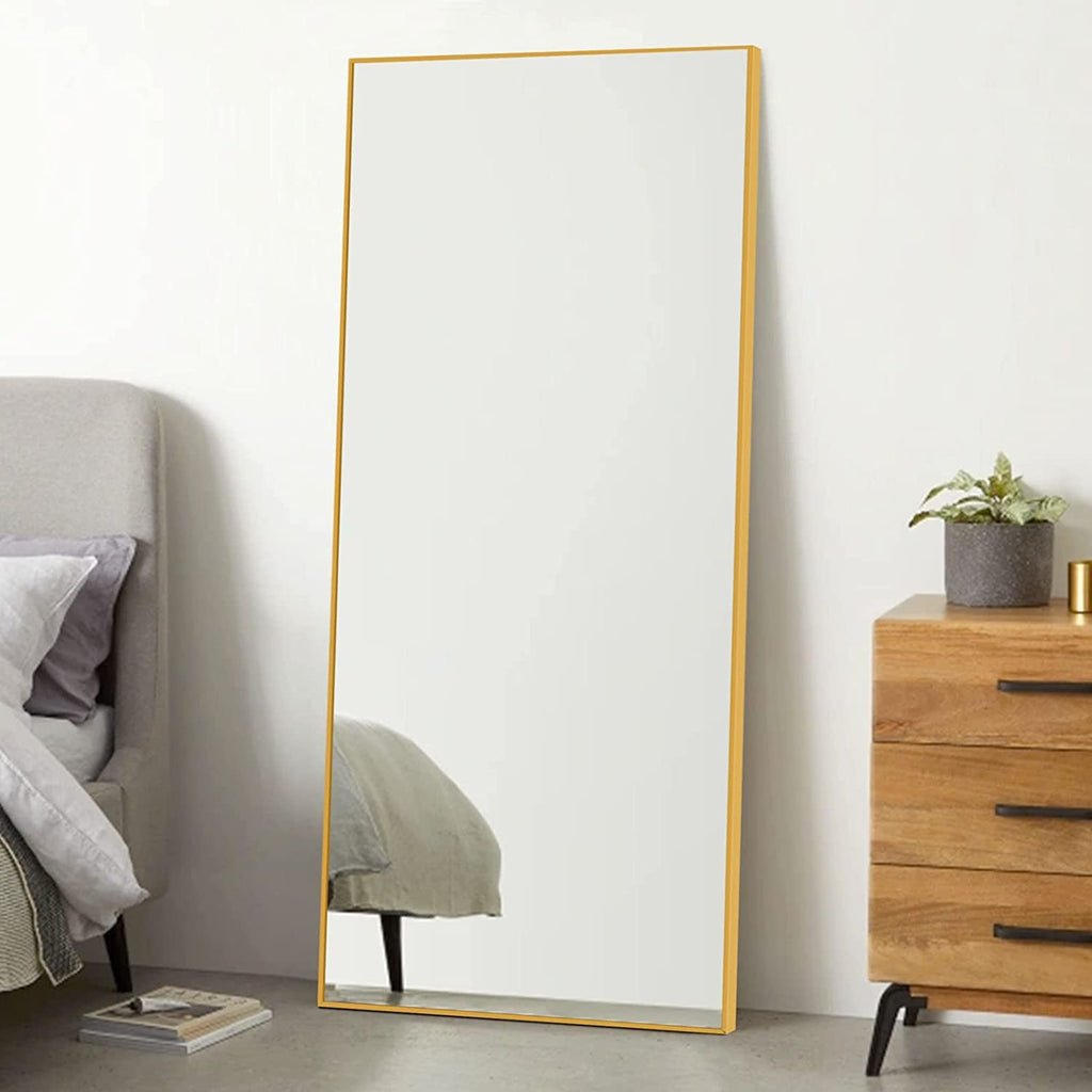 47"x22" Wall Mirror Full Length Mirror Full Body Mirror Bathroom Mirror Wall Decor Gold Mirror Body Mirror Boho