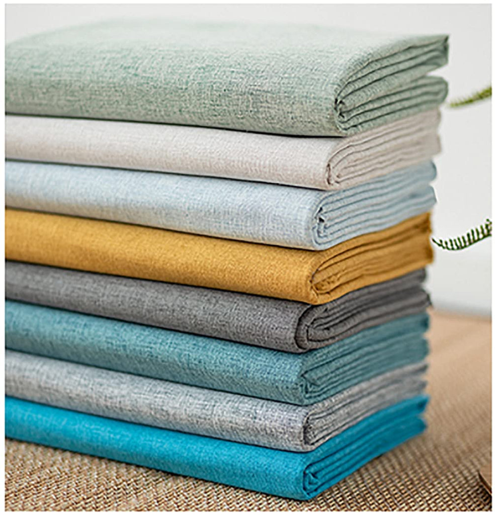 Woven Solid Color Scalloped Tablecloth 56" W x 56" L - Light Blue Wrinkle-Free, Heat-Resistant Washable Table Cover