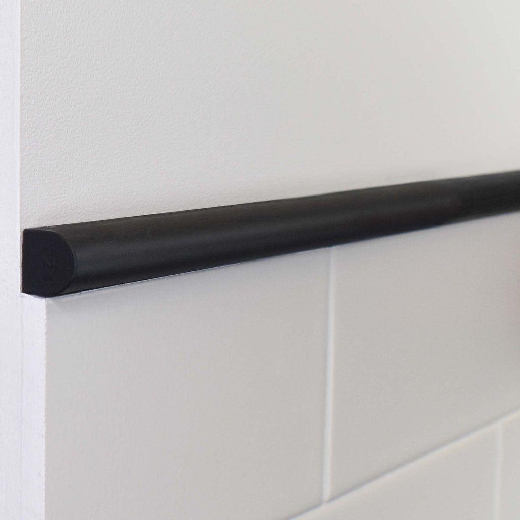 Decor Soho Bullnose Tile Liner, 3/4 x 12 Inch Decorative Tile Edge Trim, Decorative Shower Tile Border, Kitchen