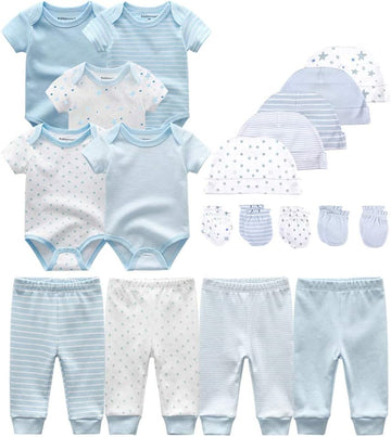 Unisex Baby Layette Essentials Giftset Clothing Set Piece For Newborn Baby