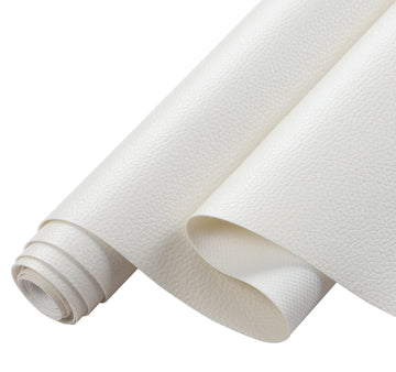 Pearlescent Faux Leather Fabric: 13.8" x 53" Soft Faux Leather Roll