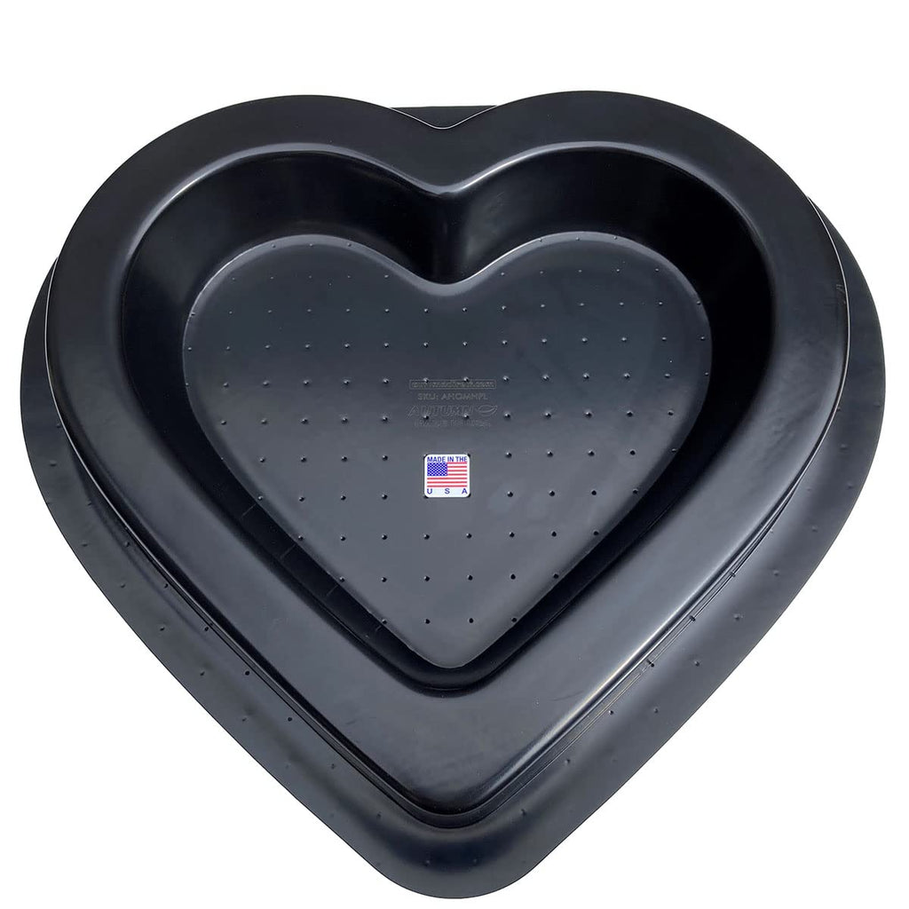 Large Concrete Heart Mold - DIY Garden Statue Planter