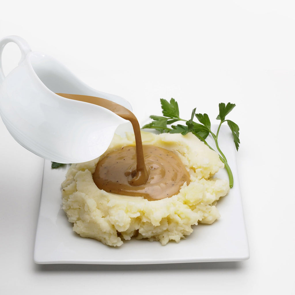 Hotel Gravy Boat With Saucer, Fine Porcelain, 24-Ounce Capacity For Gravy, Sauce, Au Jus, Dressing, Holiday Meals