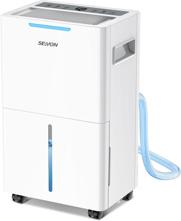 1500 Sq.ft Dehumidifier for Basement, 21 Pint Dehumidifiers with Drain Hose for Home Large Room Bedroom Bathroom