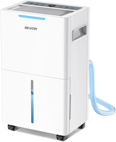 1500 Sq.ft Dehumidifier for Basement, 21 Pint Dehumidifiers with Drain Hose for Home Large Room Bedroom Bathroom