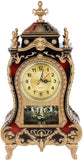 ZJchao Antique Clock,Vintage European- Table Desk Clock,Wall Clock with Pendulum and Chimes for Home Decoration(02)