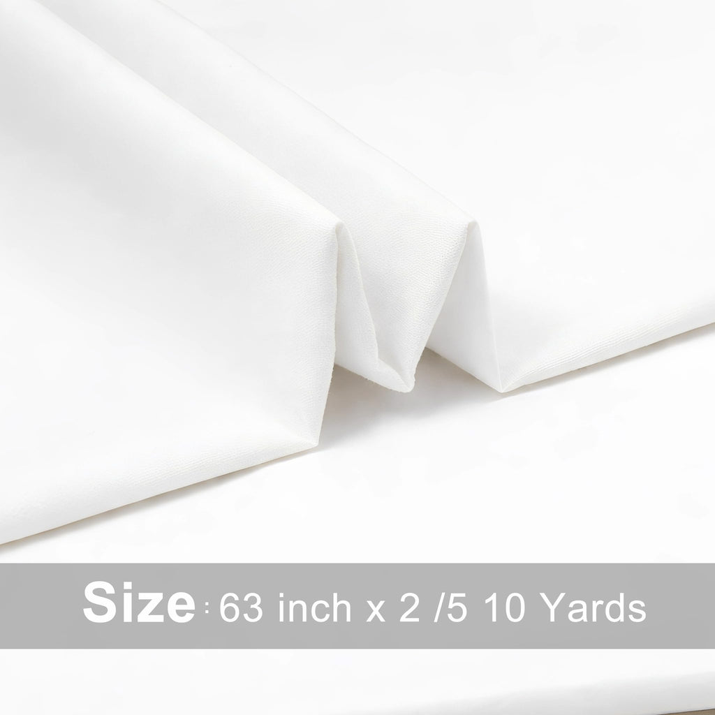 100% Cotton Fabric 10 Yards 59 Inch Width Natural Color