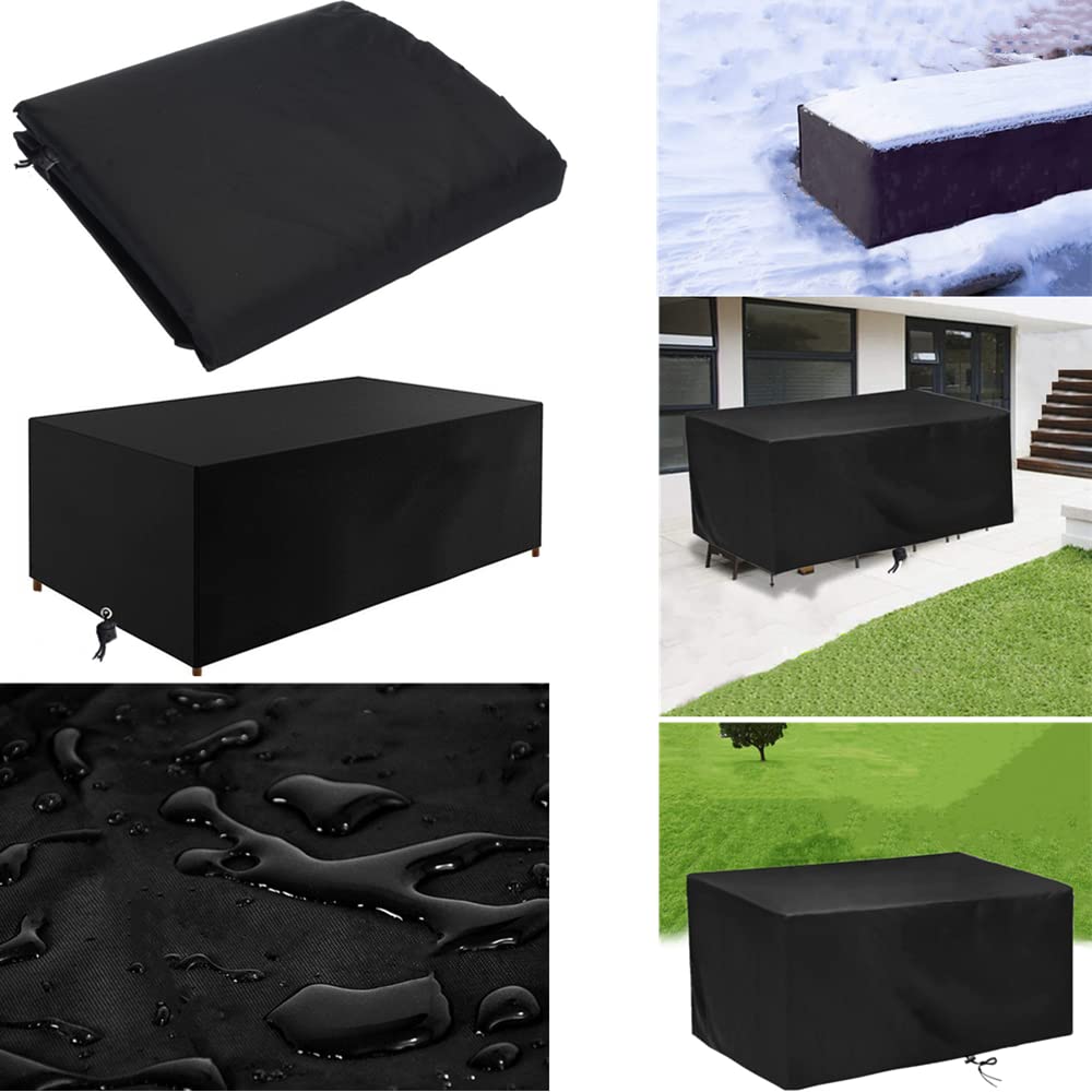 Covers Round 98 x 28 Inch, Outdoor Furniture Cover Waterproof, Outdoor Table Cover Chair and Sofa Covers