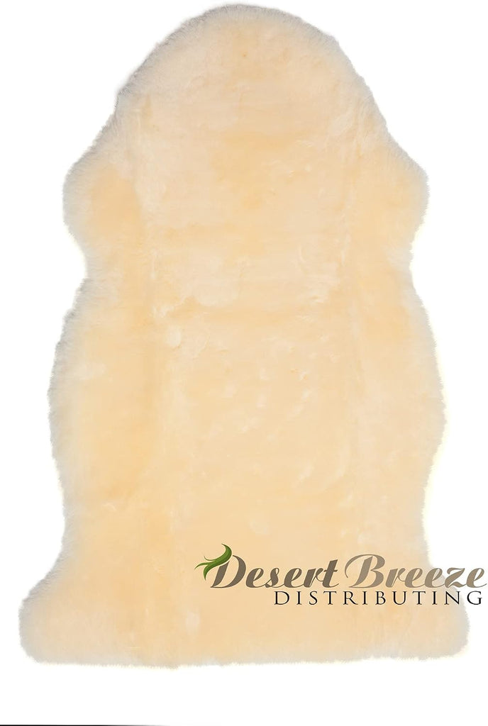 Genuine New Zealand Baby Sheepskin, Soft Shorn Wool, Large 34-36 in | Genuine New Zealand shorn-wool baby sheepskin