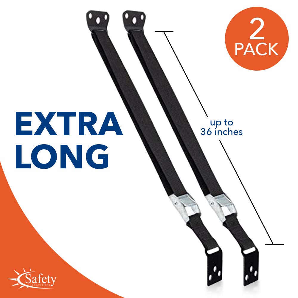Heavy Duty TV and Furniture Straps - Baby Proofing Anti Tip Straps for Child and Baby Safety - Expert Designed Strap
