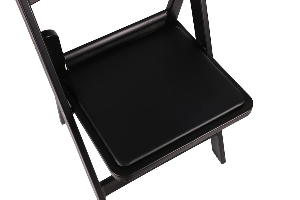 Set of 50 Resin Folding Chair Vinyl Padded Seat Indoor Outdoor Lightweight Set Event Party Picnic Kitchen Dining