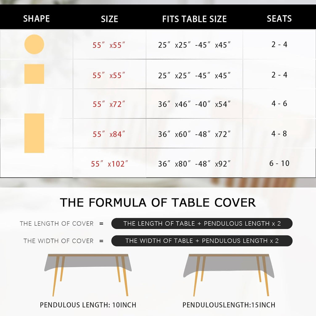 French Floral Tablecloths Rectangular Linen Table Cloth with Green Flowers Pattern Burlap Textured F