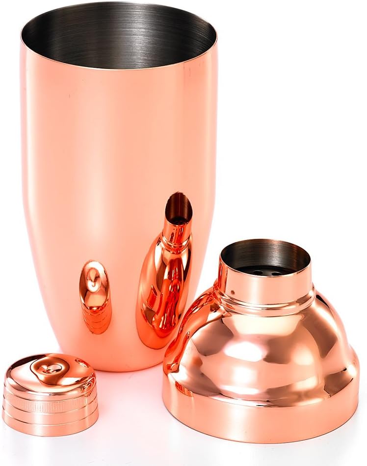 Cocktail Shaker, 24oz (700 ml), Copper