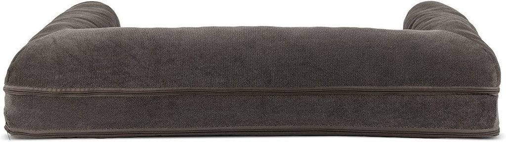 Orthopedic Dog Bed for Large/Medium Dogs w/ Removable Bolsters & Washable Cover, For Dogs Up to 55 lbs - Sherpa &