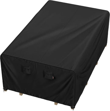 Outdoor Table Patio Furniture Cover 110 x 56 inch, Waterproof | Fit 4 x 9 ft, 56, 54, 52 inch Wide, 110, 108, 106