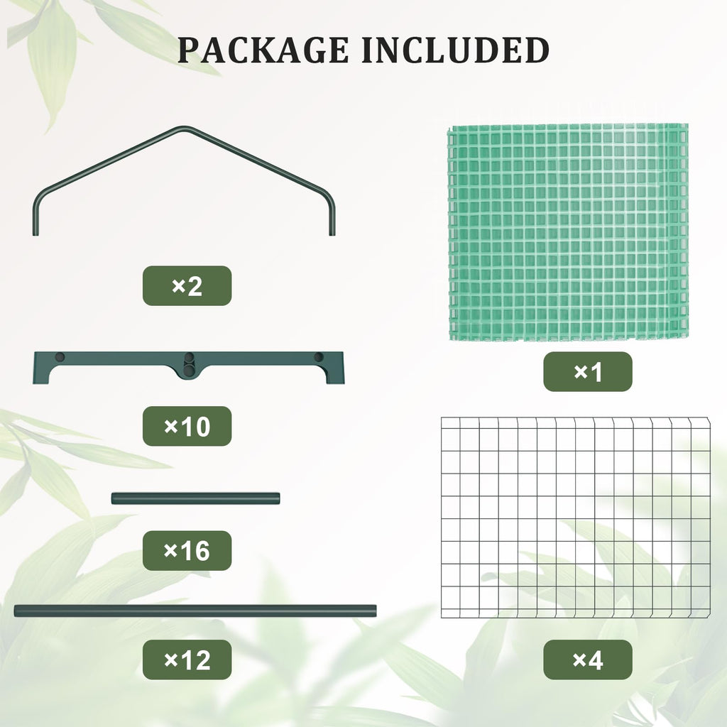4-Tier Mini Greenhouse for Indoor Outdoor