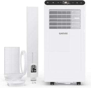 8000 BTUs Portable Air Conditioner,Up to 350 Sq.Ft. Remote Control 48dB Portable AC Unit, Dehumidifier, Fan, Sleep