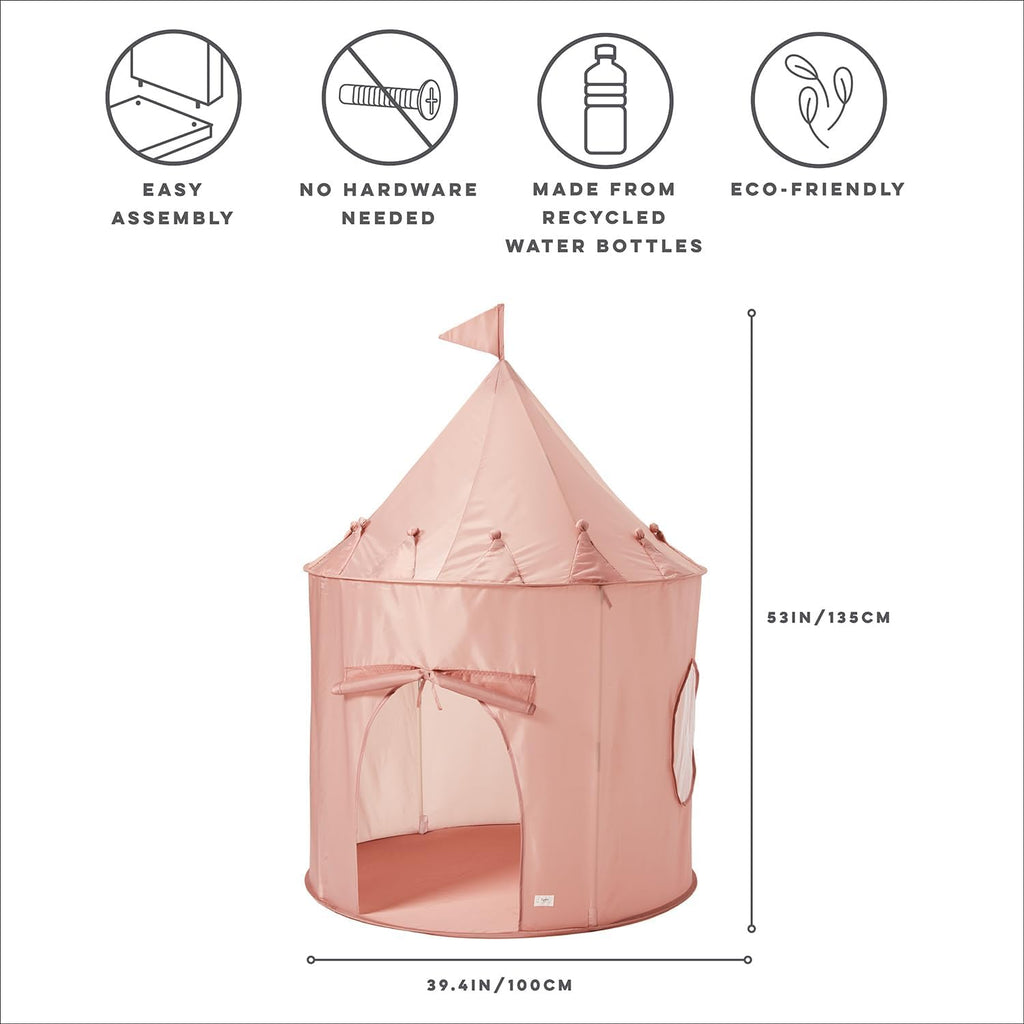 Kids Play Tent for Ages 3 to Spacious Indoor Toddler Tent with Recycled Eco-Friendly Fabric - Modern Playhouse