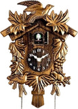 Cuckoo Clock Chiming Vintage Cuckoo Wall Clock Singing Bird Clock Home Decor Christmas Clock Gifts Resin Classic Brown