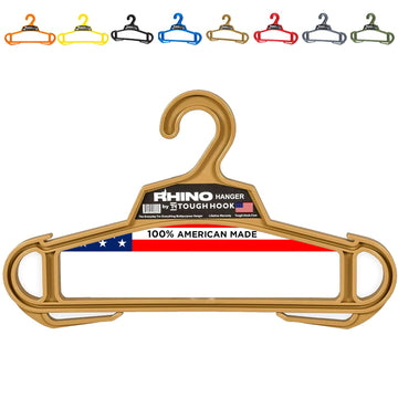 Rhino Heavy Duty Hangers: Weighted Vest & Body Armor, 1 Tan