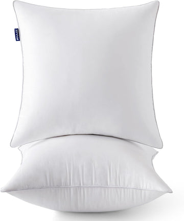 20 x 20 Pillow Inserts () -Throw Pillows for Couch Sofa with 100% Cotton Covers - Set of 2