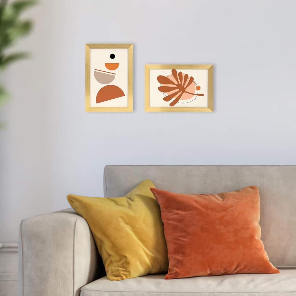 18 Packs 4x6 Gold Multi Plastic Picture Frames Set