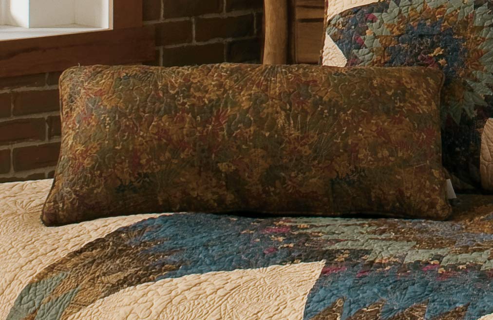 Forest Star Lodge Throw Pillow, Multicolored, 11" x 22"