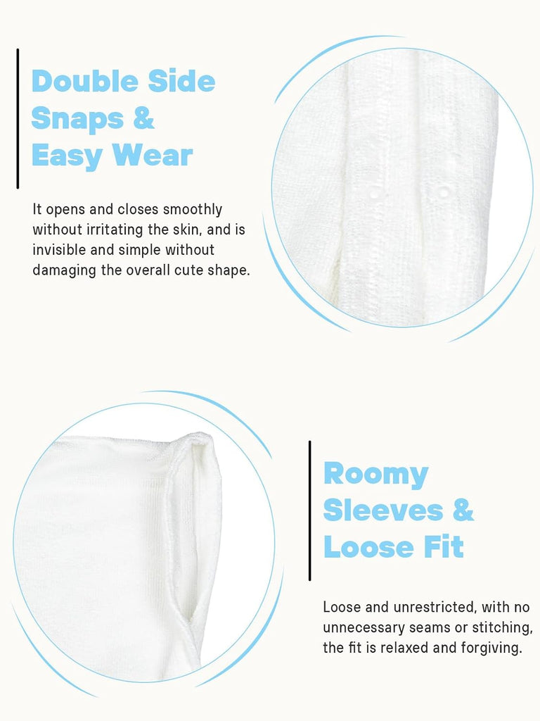 Girls Swim Cover Up Kids Hooded Terry Bathing Suit Coverup Snaps