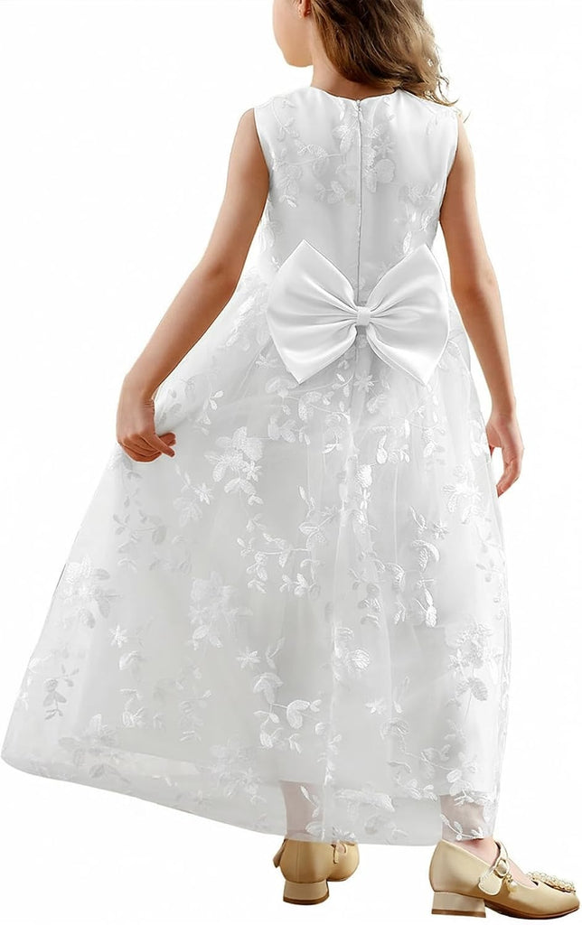 Lace A-Line Flower Girl Dress