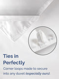 King, White Alternative Down Comforter - Warm, Lightweight & Breathable Hotel Quality Bedding Set for Men, Women