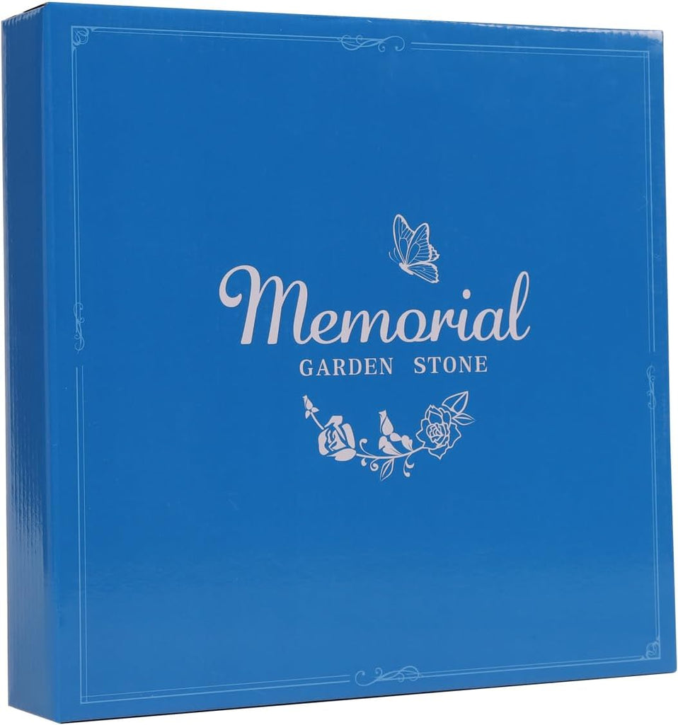 Pet Memorial Stone for Dogs Cats, 10 Inch Dog Memorial Gifts for Loss of Dog, Heart Shaped Cat Memorial Stones, Pet