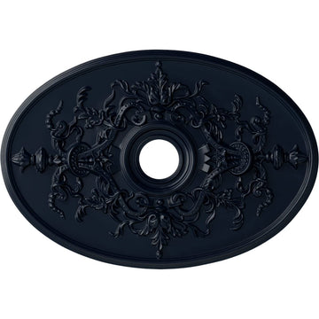 30-3/4 x 21/14 x 3-7/8 x 1-5/8 Alexa Ceiling Medallion, Midnight Dream