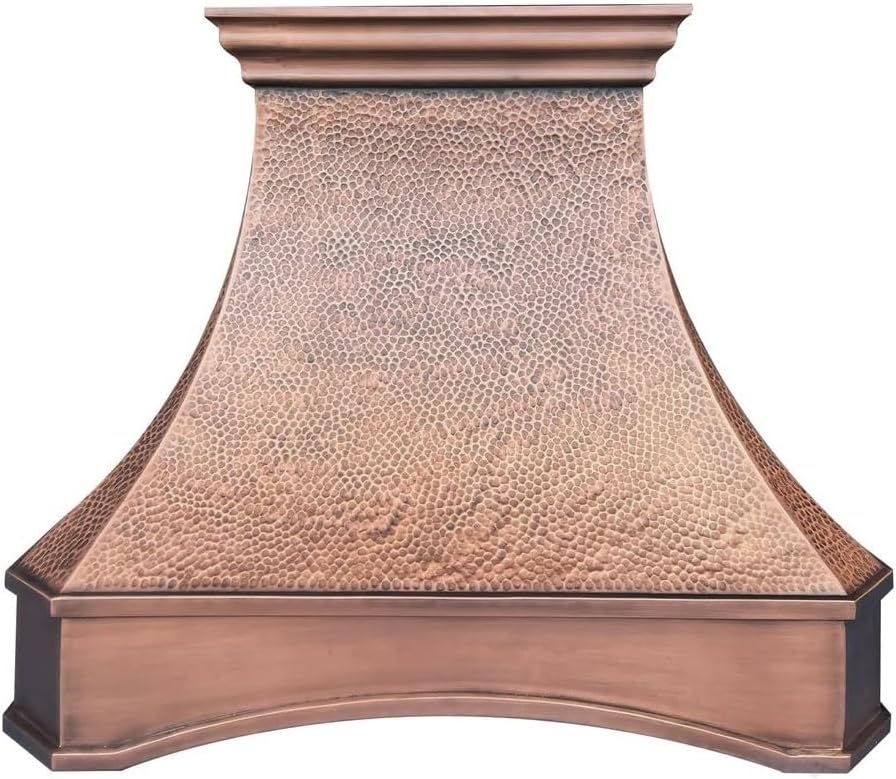 30 Inch Copper Wall Mount Range Hood